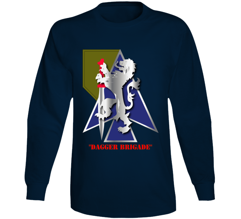 Army - 2nd Bde Combat Tm - Dagger Brigade - 1st Id Long Sleeve