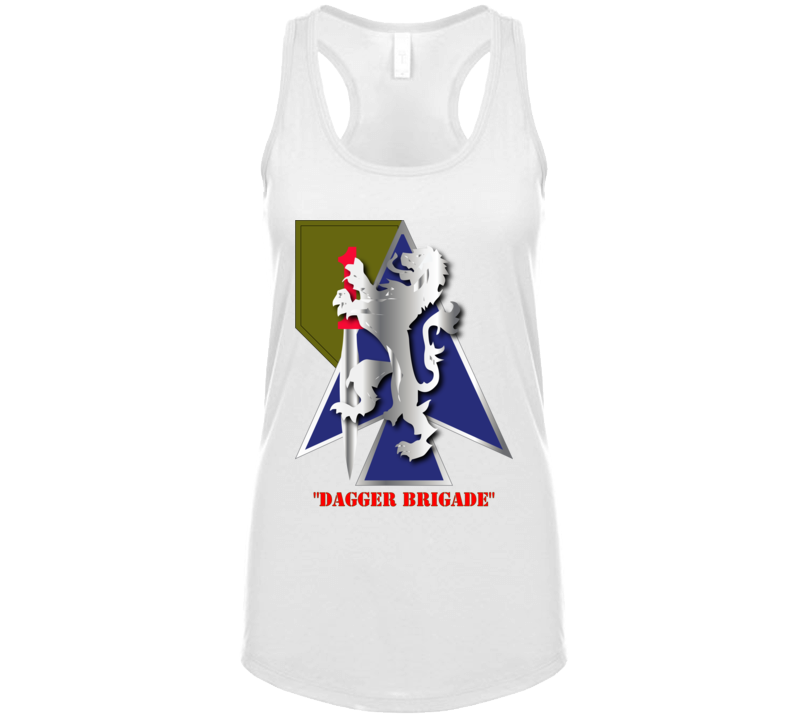 Army - 2nd Bde Combat Tm - Dagger Brigade - 1st Id Ladies Tanktop