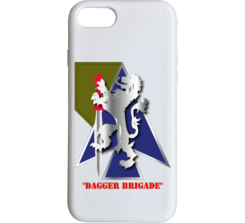 Army - 2nd Bde Combat Tm - Dagger Brigade - 1st Id Phone Case
