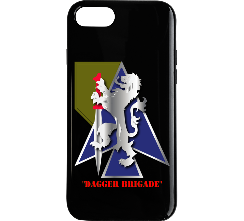 Army - 2nd Bde Combat Tm - Dagger Brigade - 1st Id Phone Case