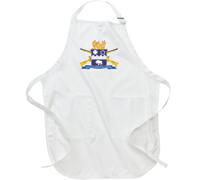 Army - 17th Infantry Regiment W Br - Ribbon Apron