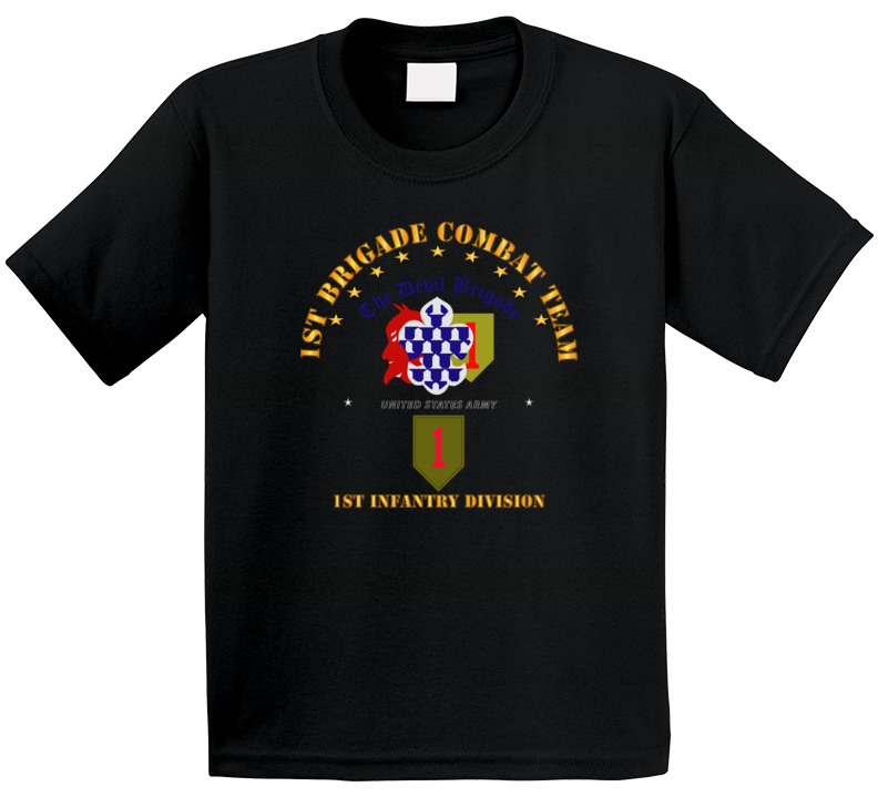 Army - 1st Bde Combat Tm - 1st Infantry Div T Shirt
