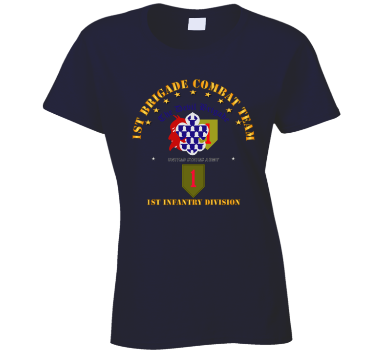 Army - 1st Bde Combat Tm - 1st Infantry Div T Shirt