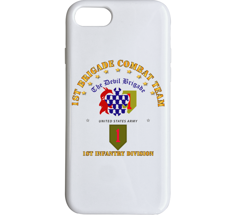 Army - 1st Bde Combat Tm - 1st Infantry Div Phone Case