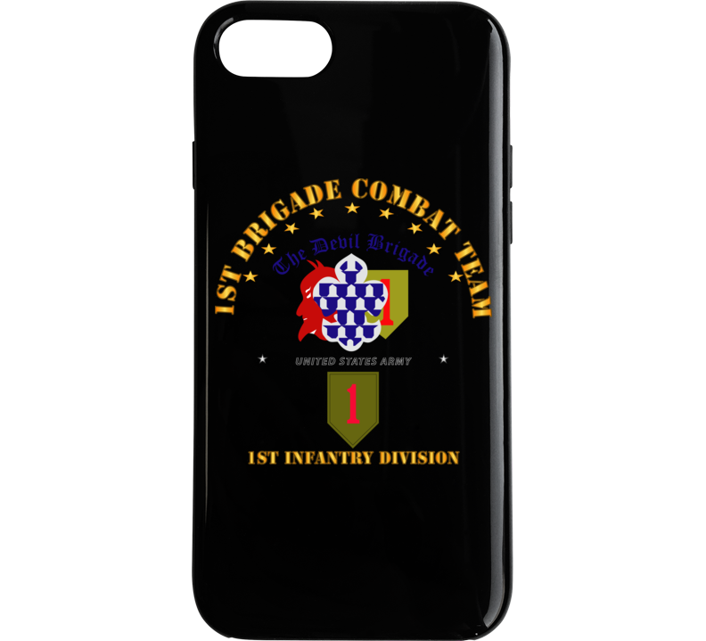 Army - 1st Bde Combat Tm - 1st Infantry Div Phone Case