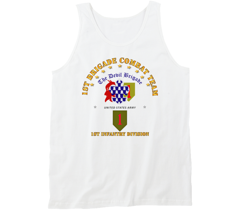 Army - 1st Bde Combat Tm - 1st Infantry Div Tanktop