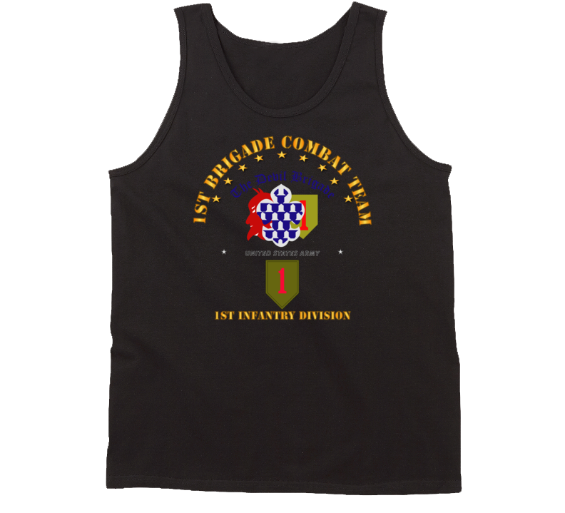 Army - 1st Bde Combat Tm - 1st Infantry Div Tanktop