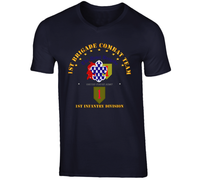 Army - 1st Bde Combat Tm - 1st Infantry Div T Shirt