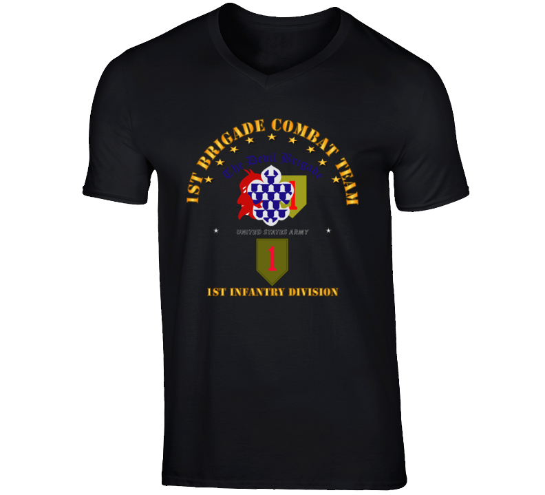 Army - 1st Bde Combat Tm - 1st Infantry Div T Shirt
