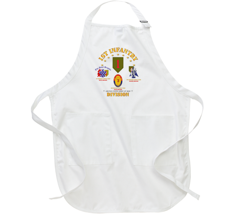 Army - 1st Infantry Division W Named Bcts Apron