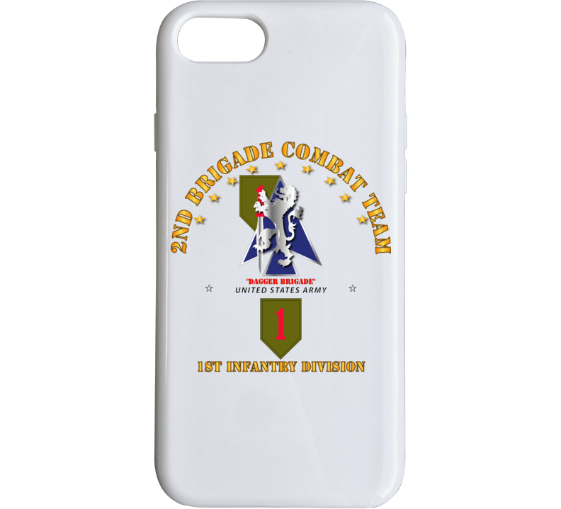 Army - 2nd Bde Combat Tm - 1st Infantry Div Phone Case
