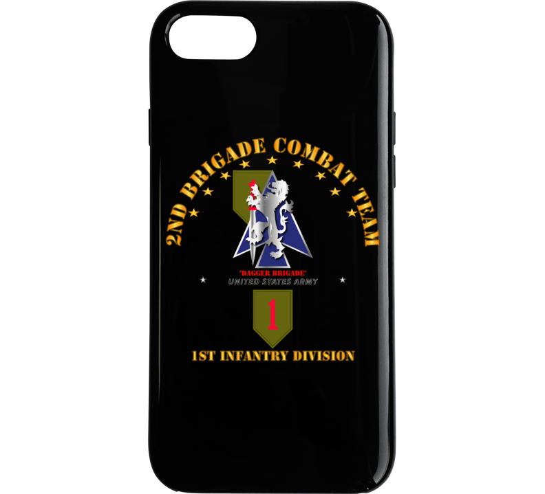 Army - 2nd Bde Combat Tm - 1st Infantry Div Phone Case