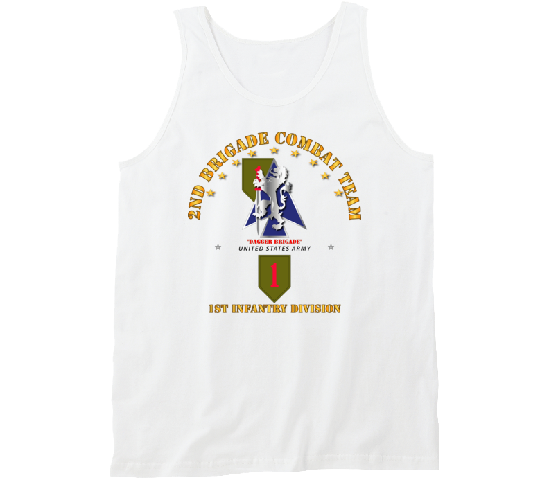 Army - 2nd Bde Combat Tm - 1st Infantry Div Tanktop