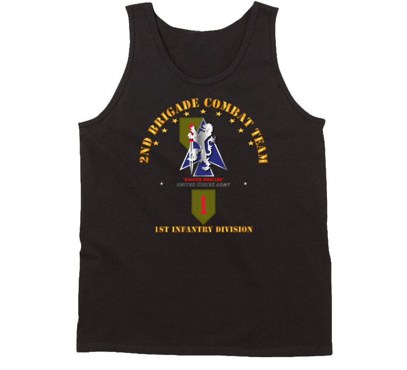 Army - 2nd Bde Combat Tm - 1st Infantry Div Tanktop