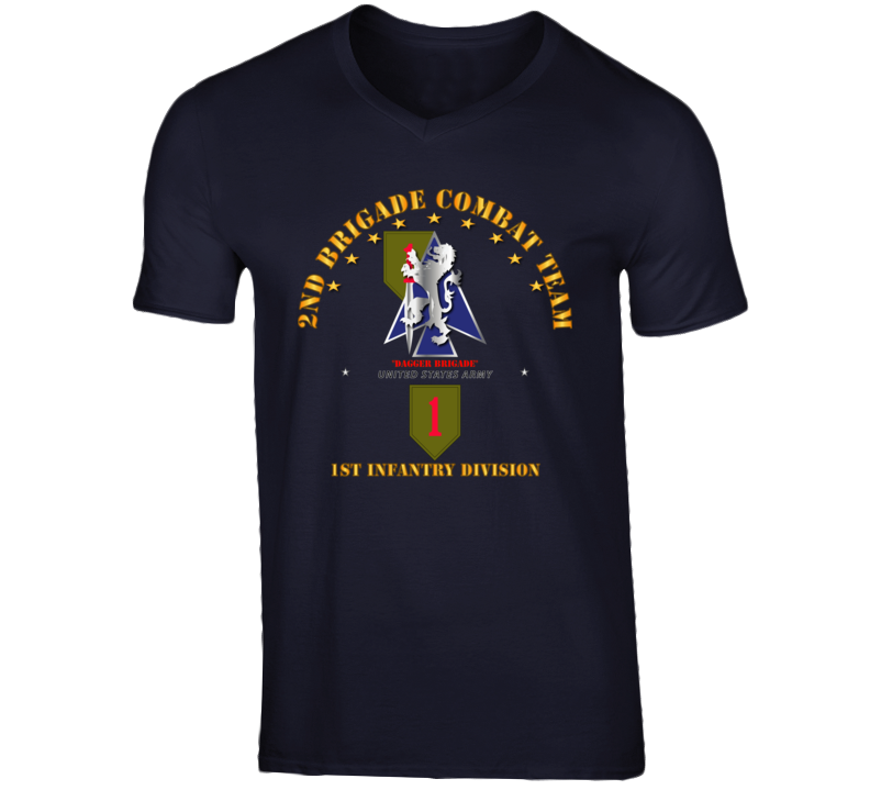 Army - 2nd Bde Combat Tm - 1st Infantry Div T Shirt