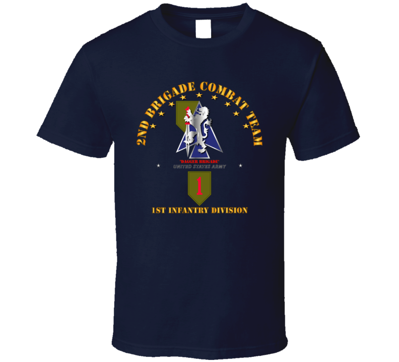 Army - 2nd Bde Combat Tm - 1st Infantry Div T Shirt