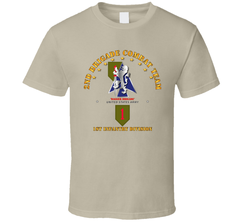Army - 2nd Bde Combat Tm - 1st Infantry Div T Shirt