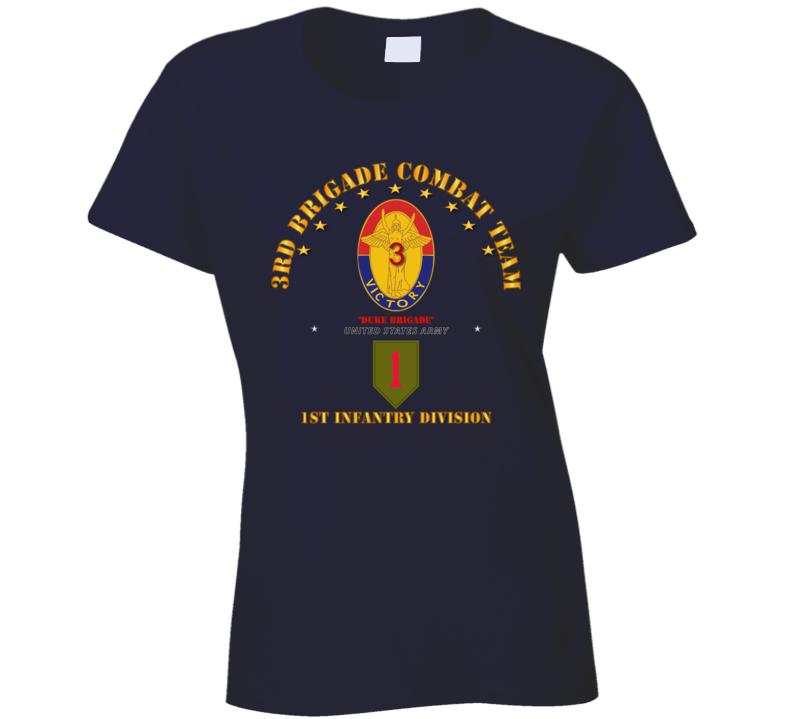 Army - 3rd Bde Combat Tm - 1st Infantry Div T Shirt