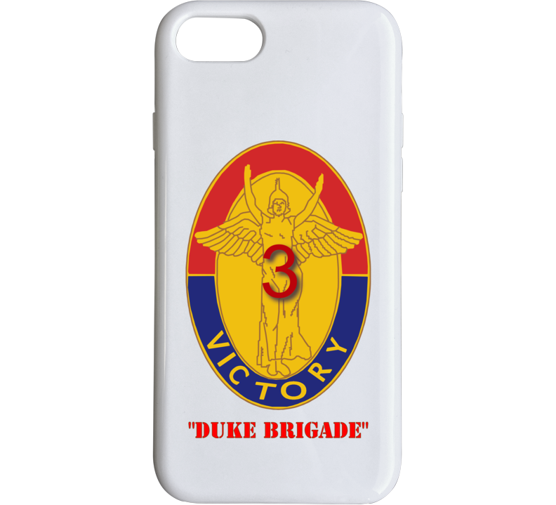 Army - 3rd Bde Combat Tm - Duke Brigade - 1st Id Phone Case