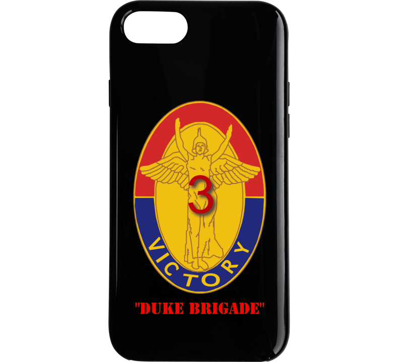 Army - 3rd Bde Combat Tm - Duke Brigade - 1st Id Phone Case