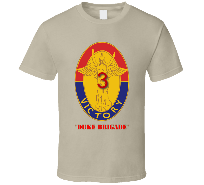Army - 3rd Bde Combat Tm - Duke Brigade - 1st Id T Shirt
