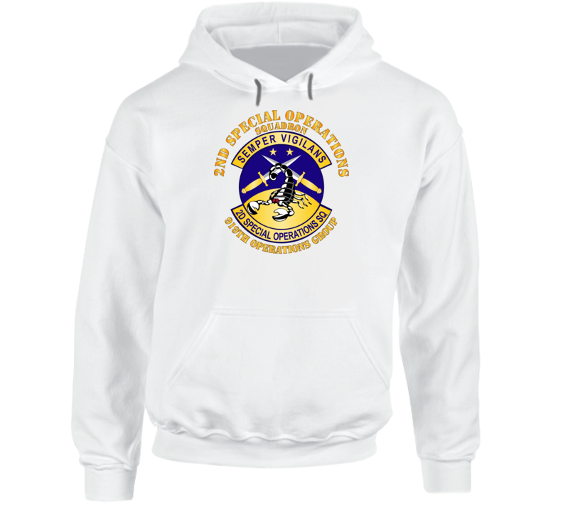 Army - Usafsof - 2nd Special Operations Squadron - 919th Operations Group Hoodie