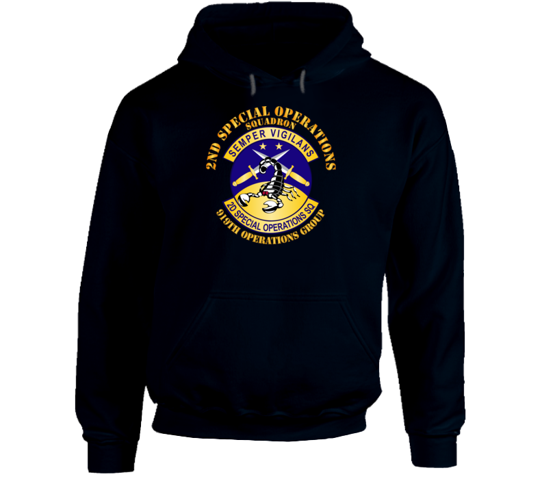 Army - Usafsof - 2nd Special Operations Squadron - 919th Operations Group Hoodie