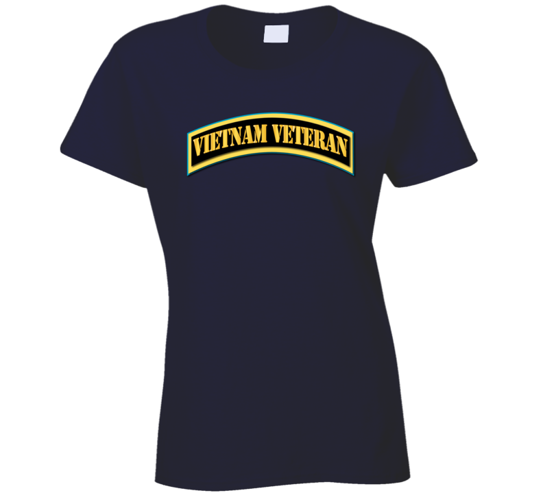 Army - Vietnam Veteran Tab - Gold Ladies