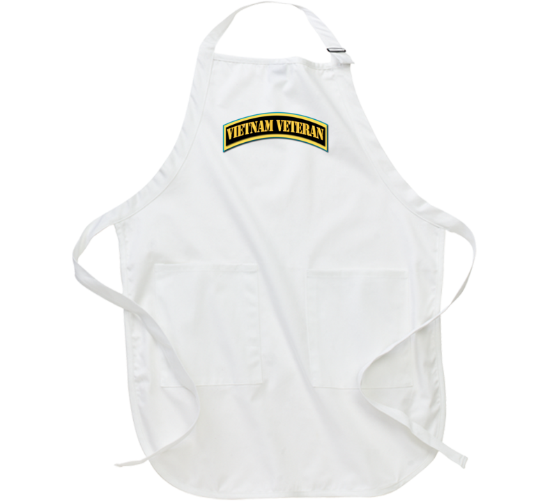 Army - Vietnam Veteran Tab - Gold Apron