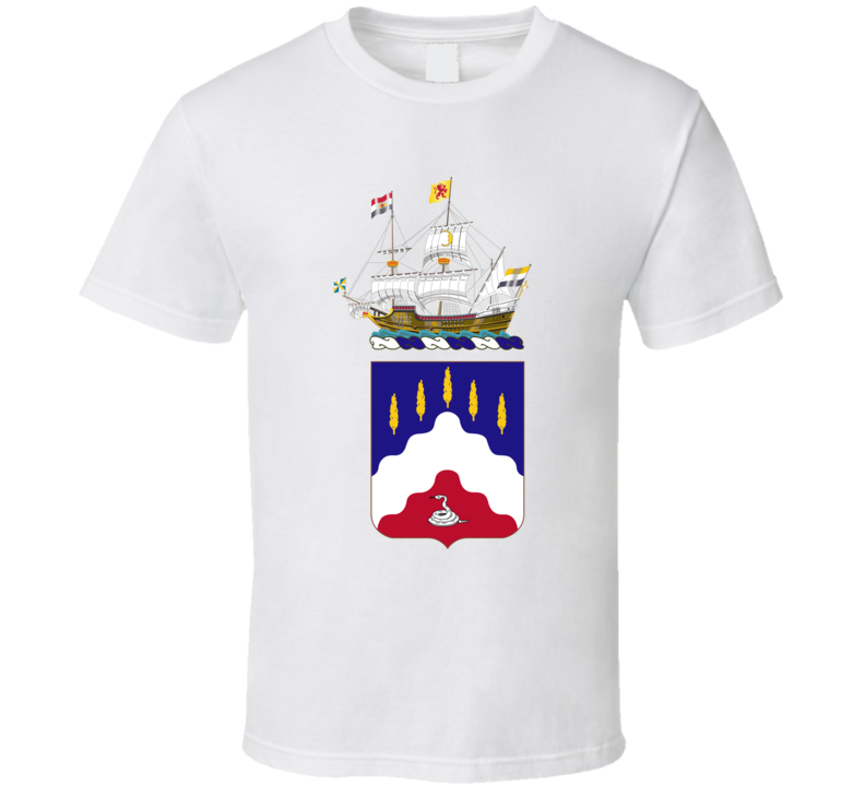 Army - Coa - 369th Infantry Regiment - Harlem Hellfighters Wo Txt T Shirt