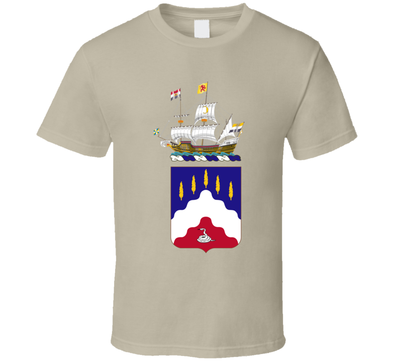 Army - Coa - 369th Infantry Regiment - Harlem Hellfighters Wo Txt T Shirt