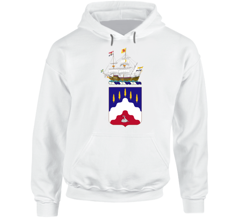 Army - Coa - 369th Infantry Regiment - Harlem Hellfighters Wo Txt Hoodie