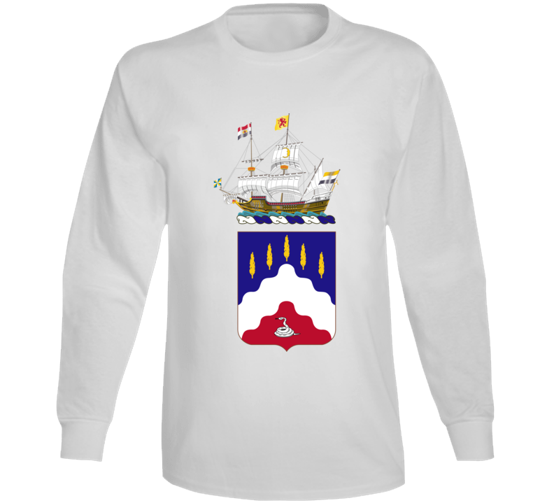 Army - Coa - 369th Infantry Regiment - Harlem Hellfighters Wo Txt Long Sleeve