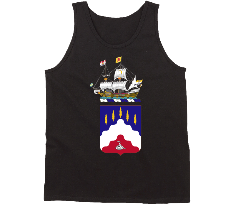Army - Coa - 369th Infantry Regiment - Harlem Hellfighters Wo Txt Tanktop
