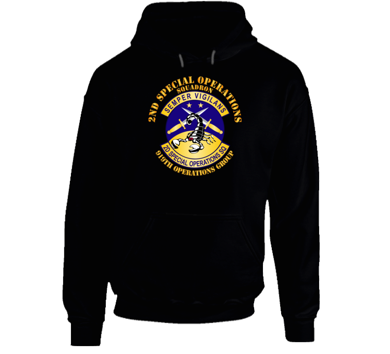 Army - Usafsof - 2nd Special Operations Squadron - 919th Operations Group Hoodie