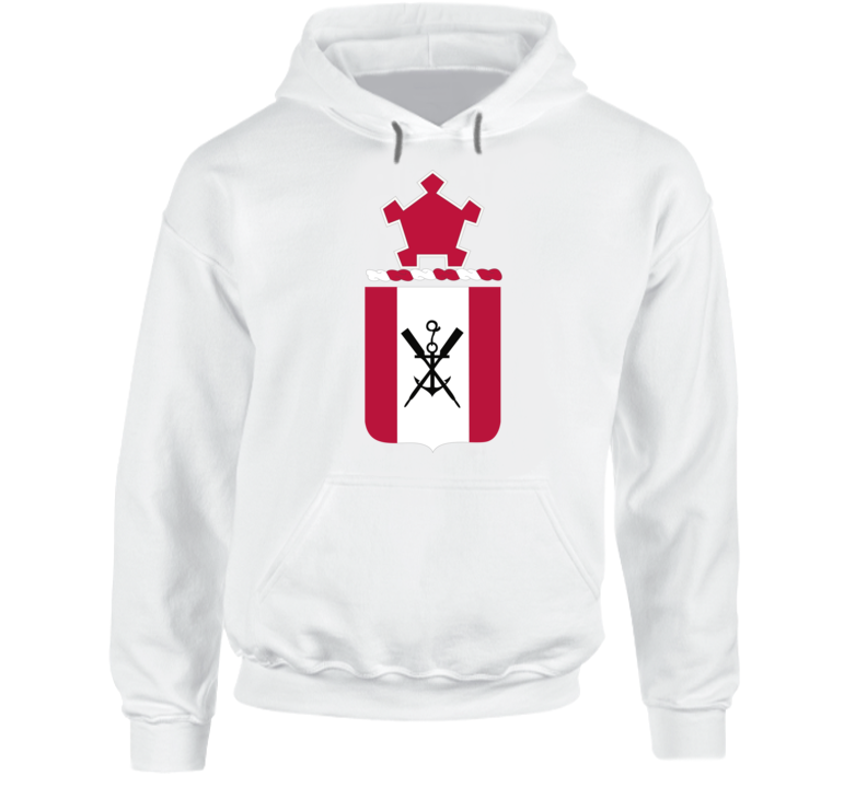 Army - Coa - 2nd Engineer Battalion Wo Txt Hoodie