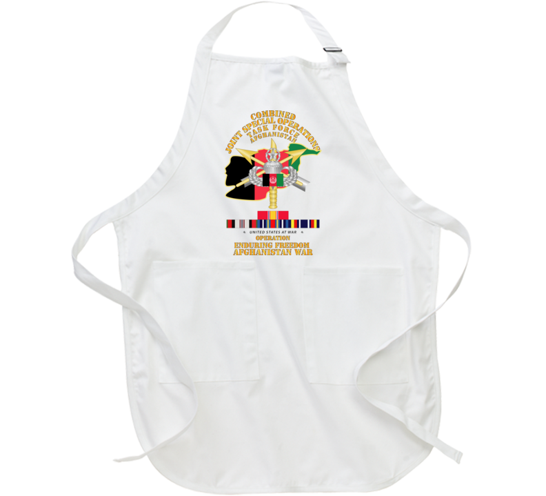 Sof - Combined Joint Special Operations Task Force - Oef - Afghan Wo Seal W Svc Apron