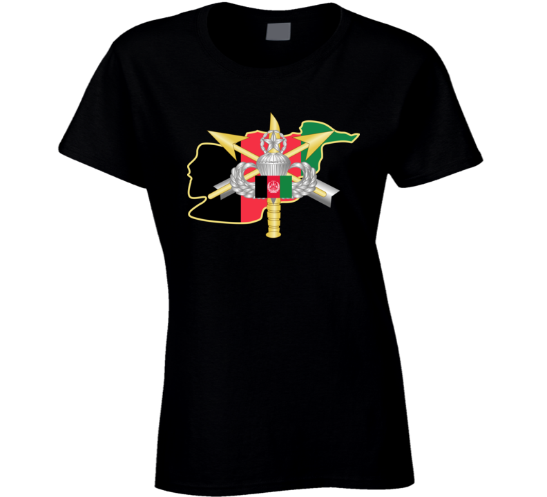 Sof - Combined Joint Special Operations Task Force - Oef - Afghan Wo Seal Wo Txt T Shirt