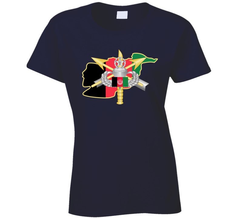 Sof - Combined Joint Special Operations Task Force - Oef - Afghan Wo Seal Wo Txt T Shirt