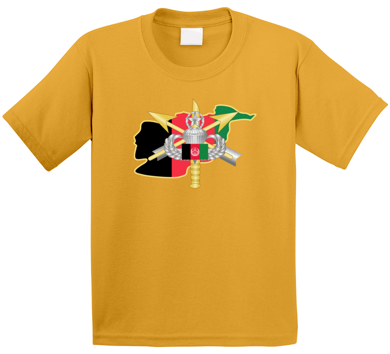 Sof - Combined Joint Special Operations Task Force - Oef - Afghan Wo Seal Wo Txt T Shirt