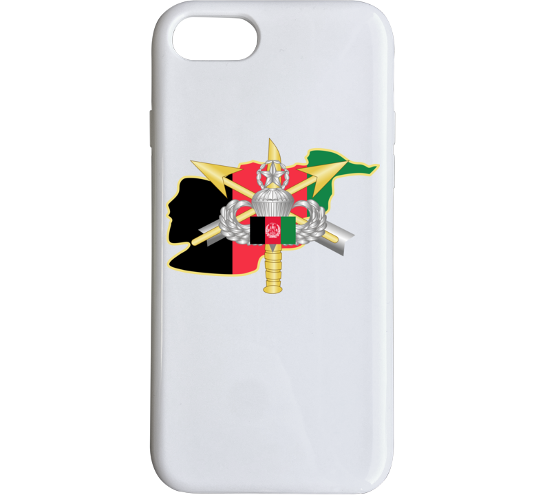 Sof - Combined Joint Special Operations Task Force - Oef - Afghan Wo Seal Wo Txt Phone Case