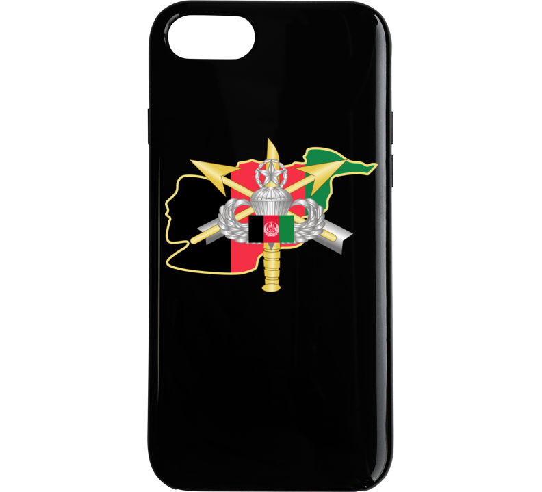 Sof - Combined Joint Special Operations Task Force - Oef - Afghan Wo Seal Wo Txt Phone Case