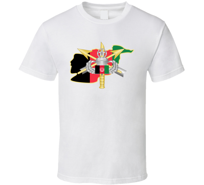 Sof - Combined Joint Special Operations Task Force - Oef - Afghan Wo Seal Wo Txt T Shirt