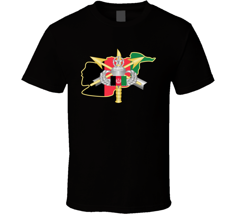Sof - Combined Joint Special Operations Task Force - Oef - Afghan Wo Seal Wo Txt T Shirt