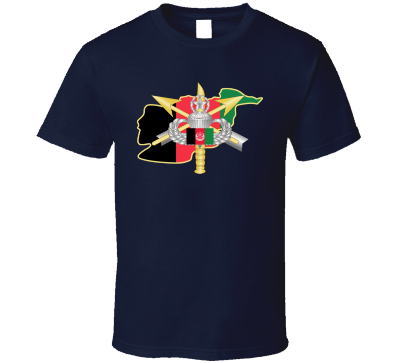 Sof - Combined Joint Special Operations Task Force - Oef - Afghan Wo Seal Wo Txt T Shirt