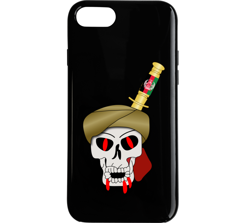 Sof - Taliban Hunter W Bayonet In Skull Wo Txt Phone Case