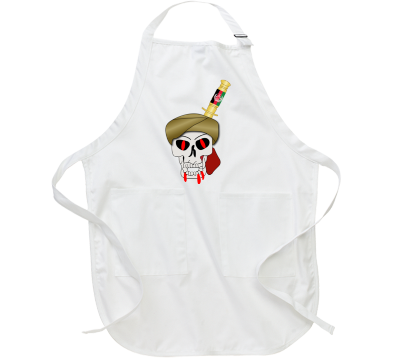 Sof - Taliban Hunter W Bayonet In Skull Wo Txt Apron