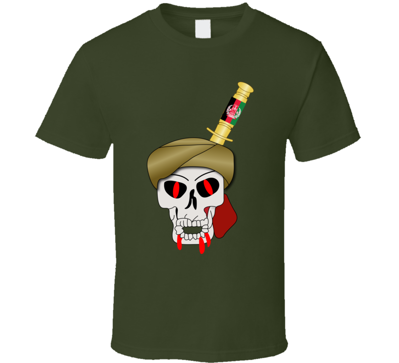 Sof - Taliban Hunter W Bayonet In Skull Wo Txt T Shirt