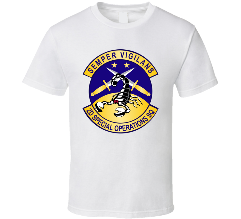 Army - Usafsof - 2nd Special Operations Squadron Wo Txt T Shirt