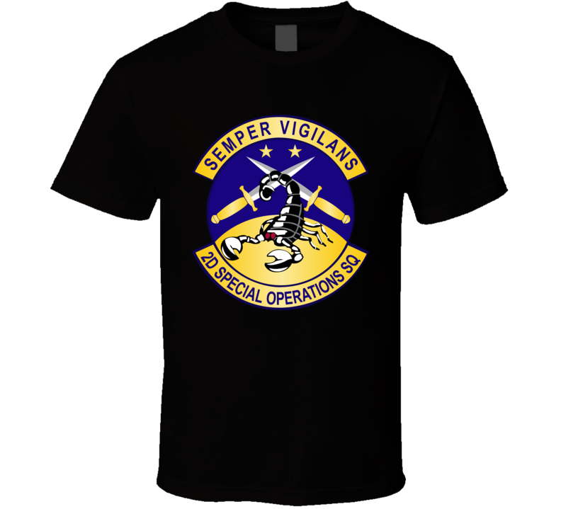 Army - Usafsof - 2nd Special Operations Squadron Wo Txt T Shirt